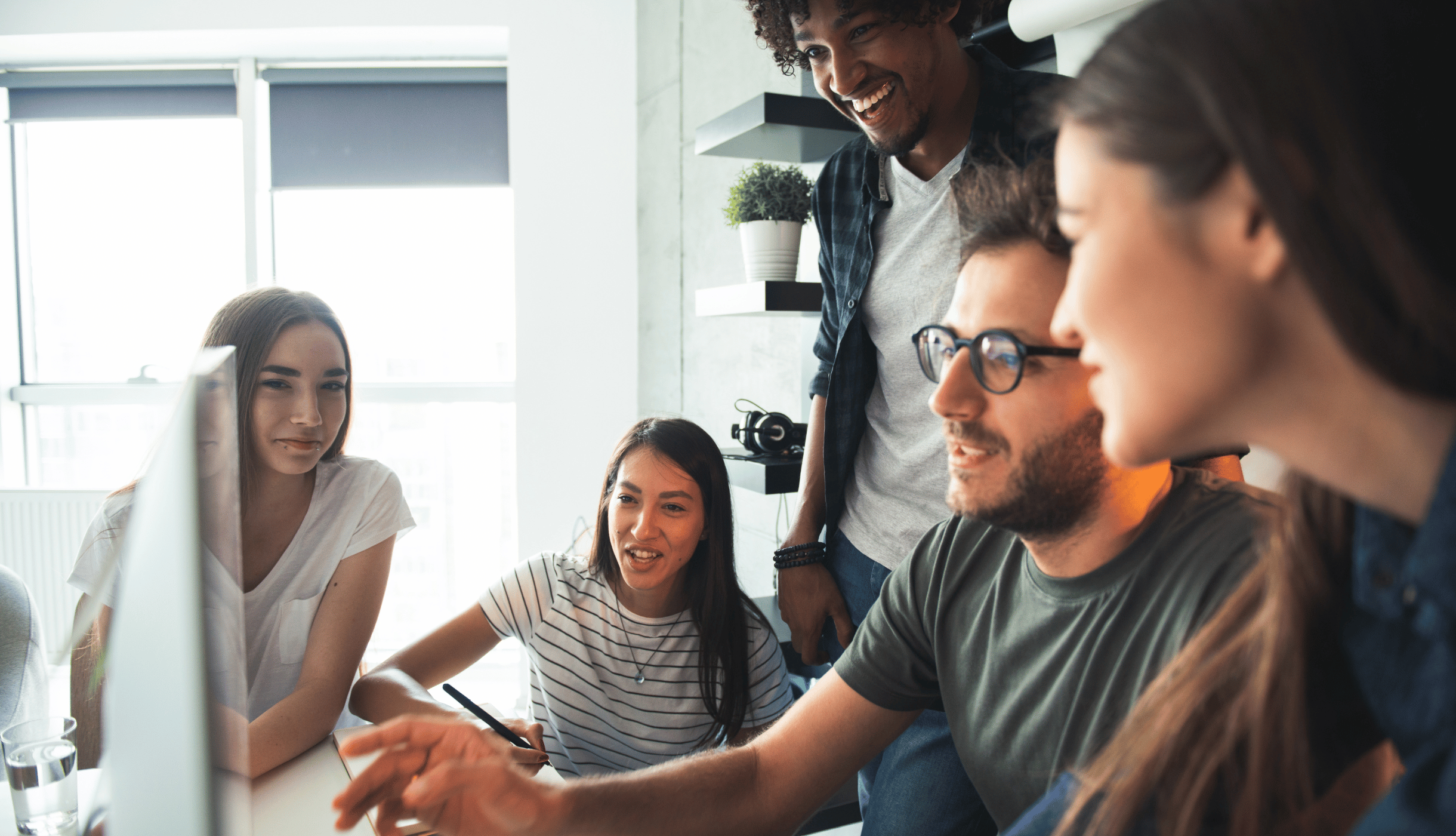 Business team collaboration