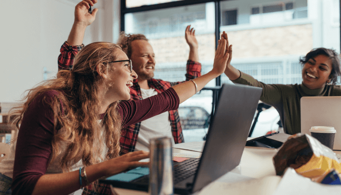 Business team collaboration